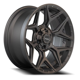 4PLAY 4P06 Gen2 Wheel - 20x10 Satin Black Rim (6x135/139.7 Bolt Pattern, -18mm Offset, 106.0mm Hu...