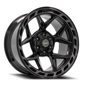 4PLAY 4P55 Gen3 Wheel - 20x10 Gloss Black w/ Brushed Face-Tinted Clear Rim (6x135/139.7 Bolt Patt...