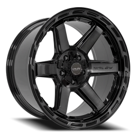 4PLAY 4P63 Gen3 Wheel - 20x10 Gloss Black w/ Brushed Face-Tinted Clear Rim (5x127/139.7 Bolt Patt...