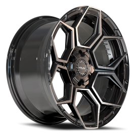 4PLAY 4PS26 Sport 2.0 Wheel - 18x8 Brushed Dark Charcoal Rim (5x112/114.3 Bolt Pattern, +38mm Off...