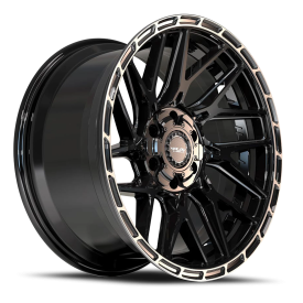 4PLAY 4PS28 Sport 2.0 Wheel - 18x8 Matte Black Rim (5x108/110 Bolt Pattern, +38mm Offset, 67.1mm ...