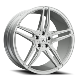 Asanti Black Label ABL-12 Orion Wheel - 22x10.5 Brushed Silver Rim (5x115 Bolt Pattern, +25mm Off...