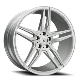 Asanti Black Label ABL-12 Orion Wheel - 19x9.5 Brushed Silver Rim (5x120 Bolt Pattern, +45mm Offs...
