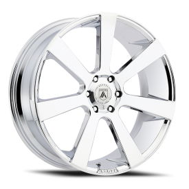 Asanti Black Label ABL-15 Apollo Wheel - 22x9 Chrome Rim (5x120 Bolt Pattern, +35mm Offset, 74.1 ...
