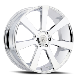 Asanti Black Label ABL-15 Apollo Wheel - 22x9 Chrome Rim (5x120 Bolt Pattern, +35mm Offset, 74.1 ...