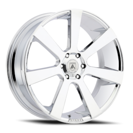 Asanti Black Label ABL-15 Apollo Wheel - 24x9 Chrome Rim (6x139.7 Bolt Pattern, +35mm Offset, 100...