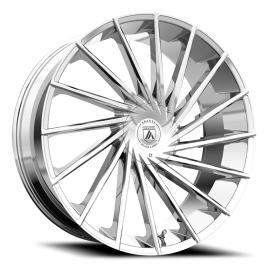 Asanti Black Label ABL-18 Matar Wheel - 20x8.5 Chrome Rim (6x135/139.7 Bolt Pattern, +15mm Offset...