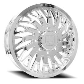 Axe AF10 Dually Wheel - 24x8.25 Polished Rim (8x200 Bolt Pattern, +146mm Offset, 142.0mm Hub)