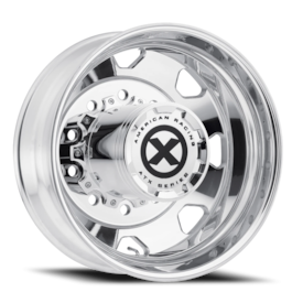 ATX AO401 Octane Wheel - 22x8.3 Polished Rim (10x285.75 Bolt Pattern, -168mm Offset, 220.1mm Hub)