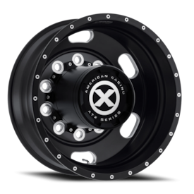 ATX AO402 Indy Wheel - 22x8.3 Satin Black w/ Milled Rim (10x285.75 Bolt Pattern, -167mm Offset, 2...