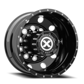 ATX AO405 Trex Wheel - 22x8.3 Gloss Black w/ Milled Rim (10x285.75 Bolt Pattern, -168mm Offset, 2...