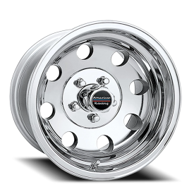 American Racing AR172 Baja Wheel - 15x10 Polished Rim (5x114.3 Bolt Pattern, -43mm Offset, 83.06m...