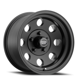 American Racing AR172 Baja Wheel - 15x10 Satin Black Rim (5x114.3 Bolt Pattern, -43mm Offset, 83....
