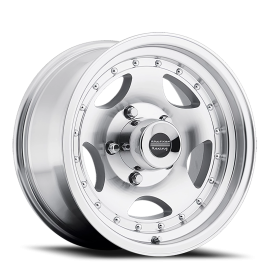 American Racing AR23 AR23 SL Wheel - 15x7 Machined Silver w/ Clear Coat Rim (5x120.65 Bolt Patter...