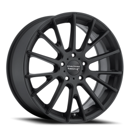 American Racing AR904 Wheel - 18x8 Satin Black Rim (5x114.3 Bolt Pattern, +45mm Offset, 72.6mm Hu...