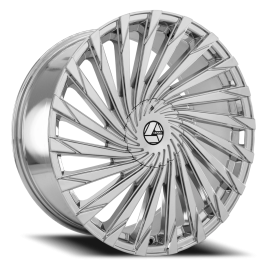 Azara AZA-501 Wheel - 20x8.5 Chrome Rim (5x110/114.3 Bolt Pattern, +35mm Offset, 74.1mm Hub)