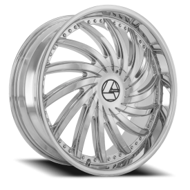Azara AZA-508 Wheel - 30x9.5 Chrome Rim (6x135/139.7 Bolt Pattern, +25mm Offset, 87.1mm Hub)