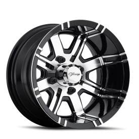 Fairway Alloys Aggressor Wheels - Gloss Black / Machined