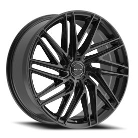 Motiv 429B Align Wheel - 18x8 Black Rim (5x108/112 Bolt Pattern, +40mm Offset, 73.1mm Hub)
