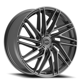 Motiv 429G Align Wheel - 18x8 Graphite Rim (5x108/112 Bolt Pattern, +40mm Offset, 73.1mm Hub)