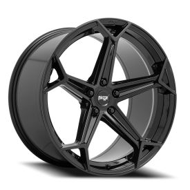 Niche N258 Arrow Wheel - 20x10.5 Gloss Black Rim (5x114.3 Bolt Pattern, +30mm Offset, 72.7mm Hub)