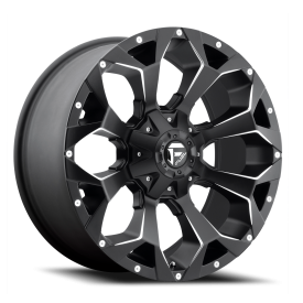 FUEL 1PC D546 MATTE BLACK MILLED - 18X9 - 8X170 BP, 1MM Offset (1 Wheel)