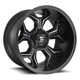 Fuel Avenger Wheels - Matte Black / Machined-Dark Tint