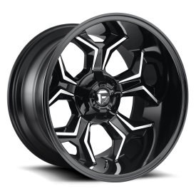 Fuel Avenger Wheels - Gloss Black / Machined