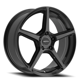 Motiv 433B Blade Wheel - 18x7.5 Black Rim (5x120 Bolt Pattern, +40mm Offset, 74.1mm Hub)