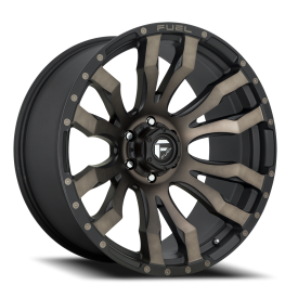 Fuel Blitz Wheels - Matte Black / Double Dark Tint