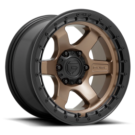 Fuel Block Wheels - Matte Bronze / Black Ring