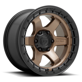 Fuel Block Wheels - Matte Bronze / Black Ring