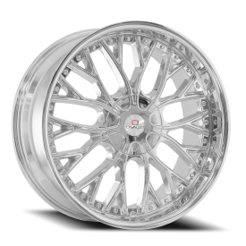 Cavallo CLV-33 Wheel - 18x8 Chrome Rim (5x112/114.3 Bolt Pattern, +35mm Offset, 74.1mm Hub)