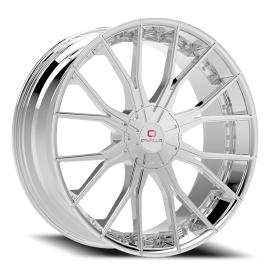 Cavallo CLV-36 Wheel - 24x9 Chrome Rim (5x115/120 Bolt Pattern, +18mm Offset, 78.1mm Hub)