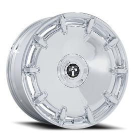 DUB DC271 Cheef Wheel - 24x10 Chrome Rim (6x135/139.7 Bolt Pattern, +30mm Offset, 100.3mm Hub)