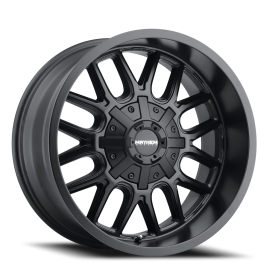 Mayhem 8107 Cogent Wheel - 20x10 Matte Black Rim (6x135/139.7 Bolt Pattern, -19mm Offset, 106.0mm...