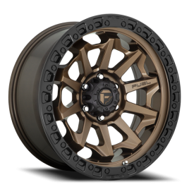 Fuel Covert Wheels - Matte Bronze / Black Bead Ring
