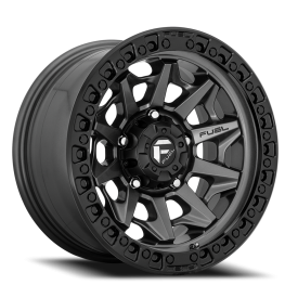 FUEL 1PC D716 MATTE GUN METAL BLACK BEAD RING- 18X9 - 5X150 BP, 1MM Offset 1 Whl