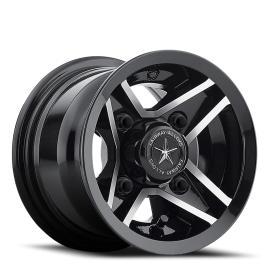 Fairway Alloys Divot Wheels - Gloss Black / Machined