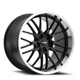 Cray Eagle Wheel - 19x10.5 Gloss Black w/ Mirror Cut Lip Rim (5x120.65 Bolt Pattern, +69mm Offset...