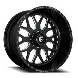 Fuel FF19D Wheels - Gloss Black / Milled