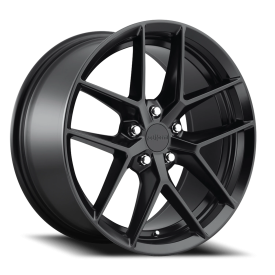 Rotiform R134 FLG Wheel - 18x8.5 Matte Black Rim (5x114.3 Bolt Pattern, +45mm Offset, 72.56mm Hub...