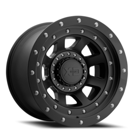 XD XD137 FMJ Wheel - 17x9 Satin Black Rim (5x127/139.7 Bolt Pattern, -12mm Offset, 78.3mm Hub)