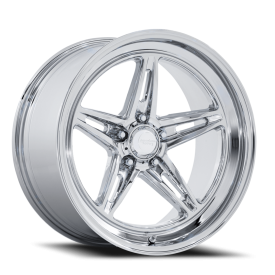 American Racing VN514 Groove Wheel - 18x10 Chrome Rim (5x120.65 Bolt Pattern, 0mm Offset, 72.56mm...