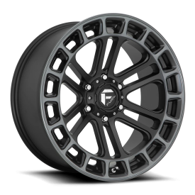 Fuel Heater Wheels - Matte Black / Machined-Double Dark Tint