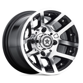 Fairway Alloys Illusion Wheels - Gloss Black / Machined
