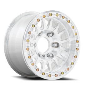 KMC KM445 Impact Forged Beadlock Wheel - 18x9 Raw Machined Rim (6x165.1 Bolt Pattern, +25mm Offse...