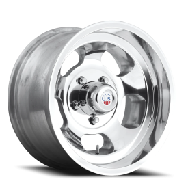 US Mags U101 Indy Wheel - 15x10 High Luster Polished Rim (5x120.65 Bolt Pattern, -50mm Offset, 72...