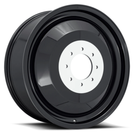 XD XD001 Inner Rear Dually Wheel - 20x7.5 Satin Black Rim (8x165.1 Bolt Pattern, +142mm Offset, 1...