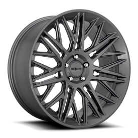 Rotiform R163 JDR Wheel - 22x10 Matte Anthracite Rim (6x139.7 Bolt Pattern, +30mm Offset, 106.1mm...
